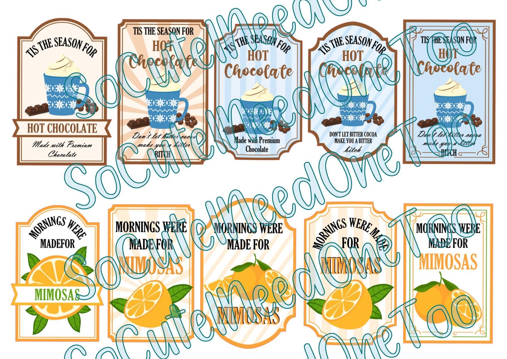 When Life Gives you - BITCH SERIES Waterslide Decals - SoCuteINeedOneToo