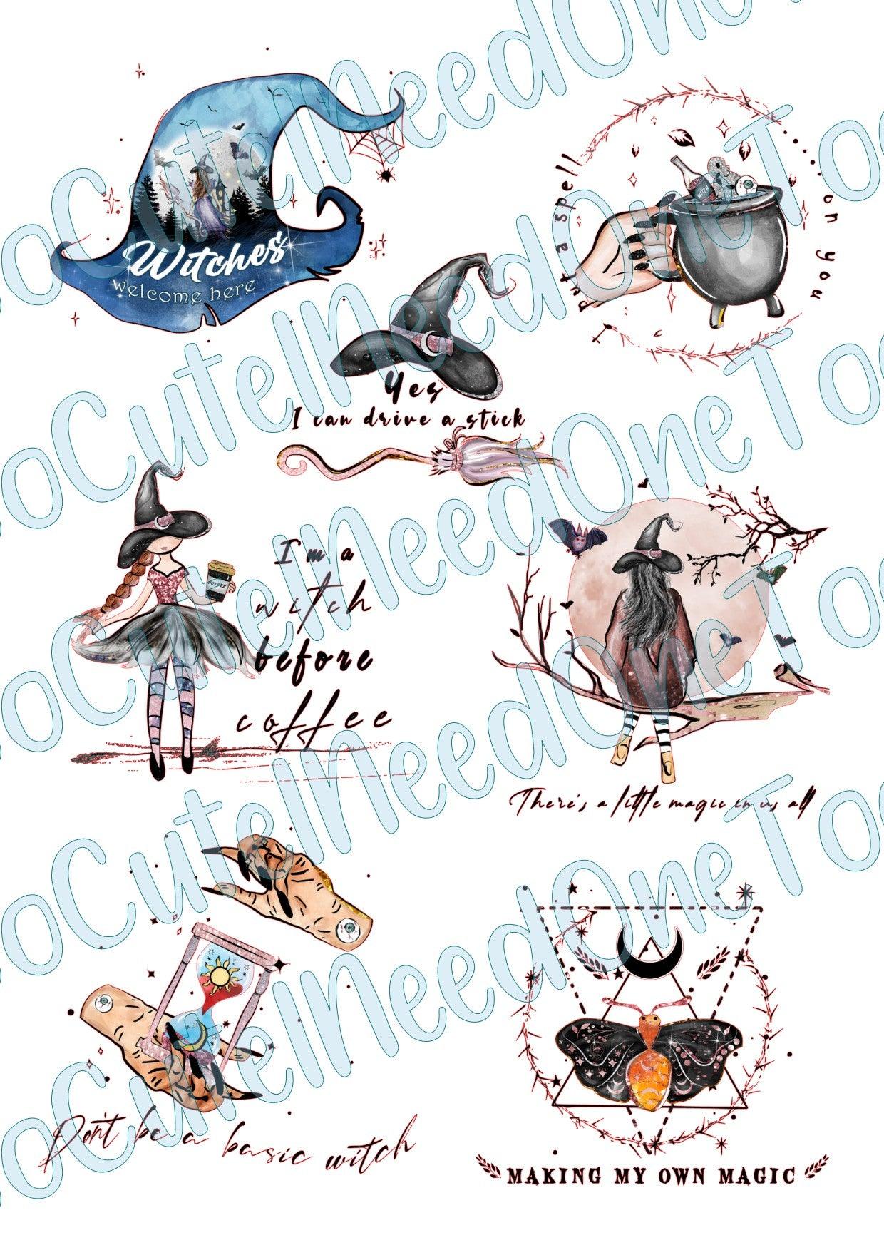 Witch Sayings Waterslides - SoCuteINeedOneToo